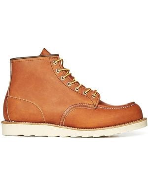 Red Wing Lace-Up Boots - Brown