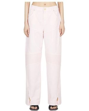 Blumarine Straight Fit Jeans - Pink