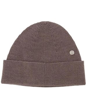 Acne Studios Accessoires ,Grijs ,Wol Beanie - Bruin