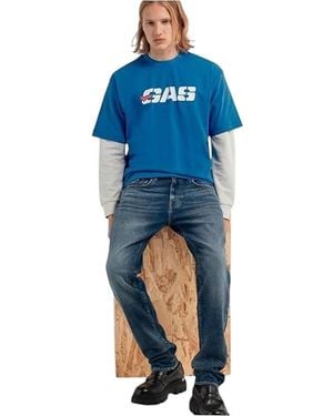 Gas Slim-Fit Jeans - Azul