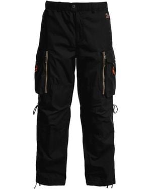 Parajumpers Broeken ,Zwart ,Katoen Cargo Broek