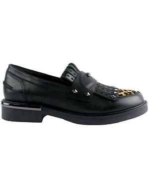 Elvio Zanon Loafers - Black