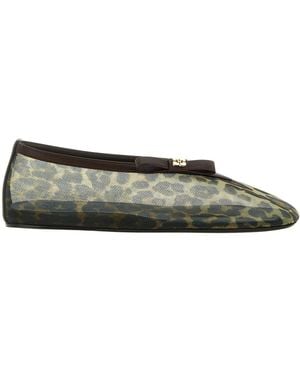 Ganni Ballerina Shoes - Green