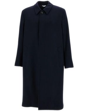 Boglioli Single-Breasted Coats - Azul