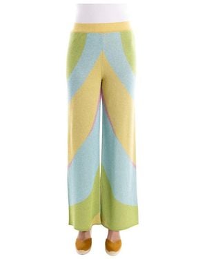 Akep Wide Trousers - Vert