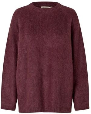 Masai Round-Neck Knitwear - Morado