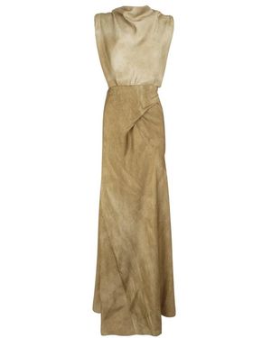 Cortana Maxi Dresses - Natural