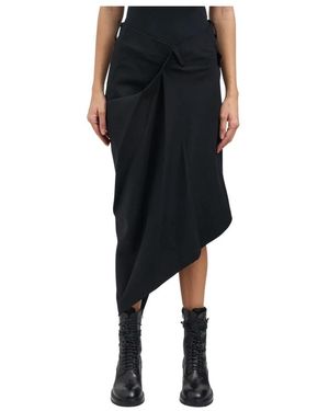 Junya Watanabe Midi Skirts - Zwart