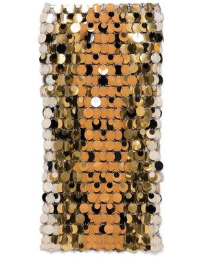 Rabanne Midi Skirts - Metálico