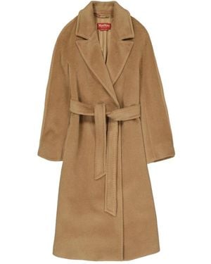 Max Mara Belted Coats - Marrón