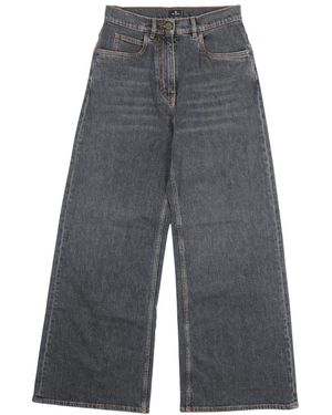 Etro Loose-Fit Jeans - Grau