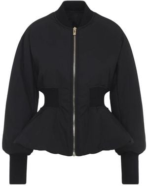 Alaïa Bomber Jackets - Negro