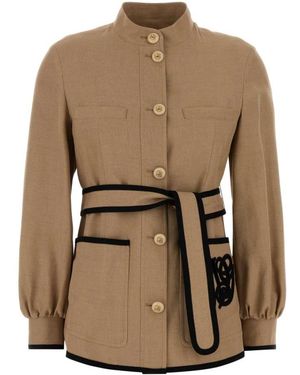 Valentino Garavani Blazers - Brown