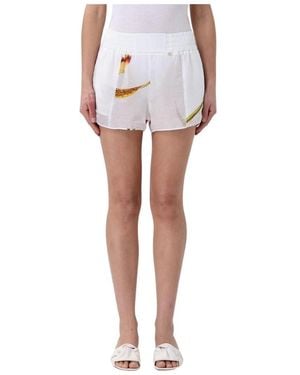 Genny Short Shorts - Blanco