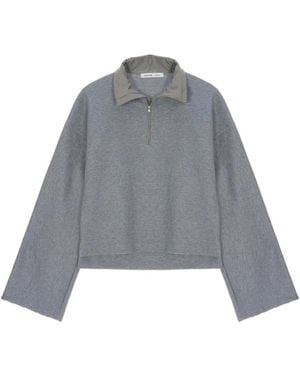 Carven Zip-Throughs - Grey