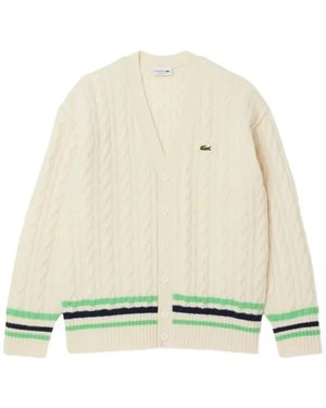 Lacoste Cardigans - Neutro