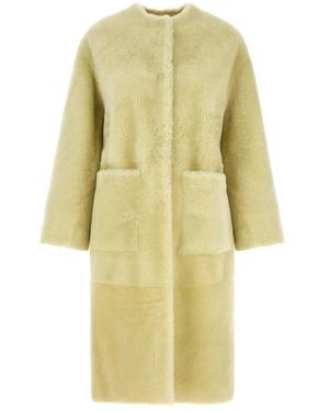 Blancha Faux Fur & Shearling Jackets - Amarillo