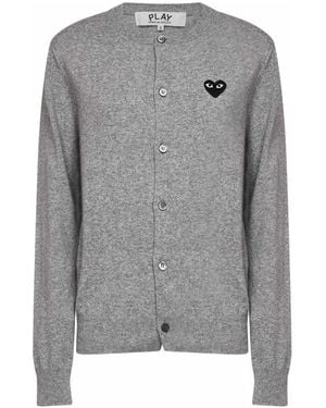 COMME DES GARÇONS PLAY Cardigans - Grau