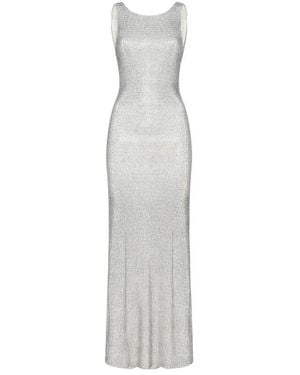TWENTYFOUR Helios Maxi-Kleid - Weiß