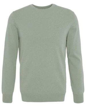 Barbour Round-Neck Knitwear - Verde