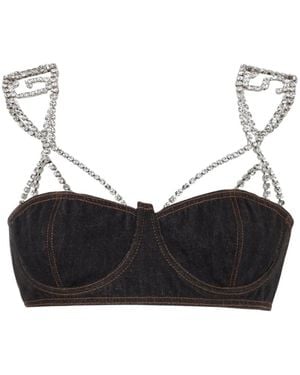 Gcds Sleeveless Tops - Black