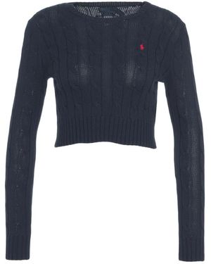Polo Ralph Lauren Round-Neck Knitwear - Blu