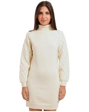 Yes-Zee Knitted Dresses - Grey