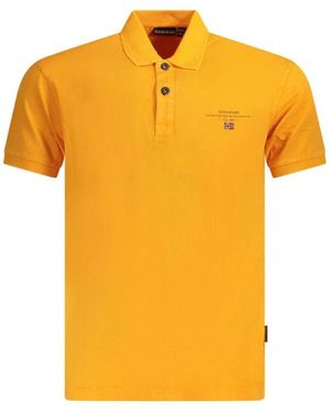 Napapijri Polo Shirts - Yellow