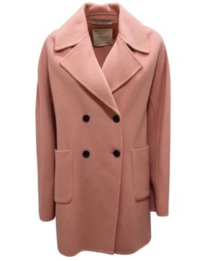 EMMA & GAIA Double-Breasted Coats - Rosa