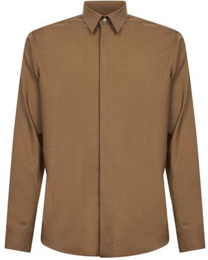 D4.0 Hemdjacke - Braun