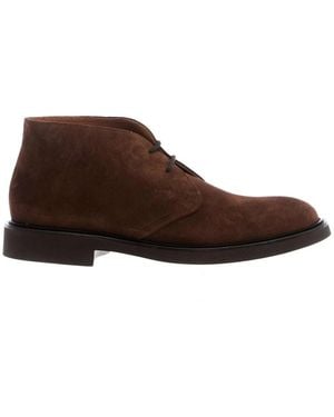 Doucal's Lace-Up Boots - Marron