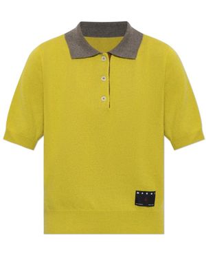 Marni Truien & Vesten ,Groen ,Cashmere Truien - Geel