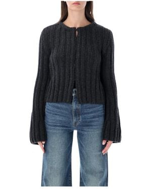 KHAITE Janis Cardigan - Zwart