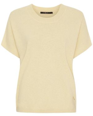 Btfcph Round-Neck Knitwear - Jaune