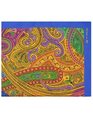 Etro Silky Scarves - Blauw