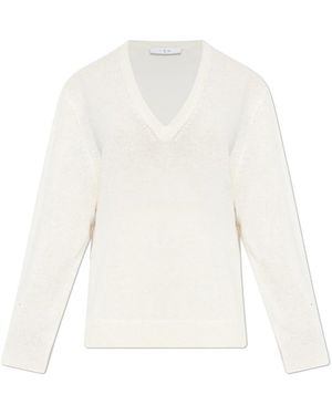 IRO V-Neck Knitwear - Blanco