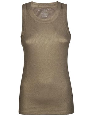 Majestic Filatures Sleeveless Tops - Brown