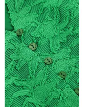 Pom Jumpsuits & Playsuits ,Groen ,Jumpsuit Palm Jacquard