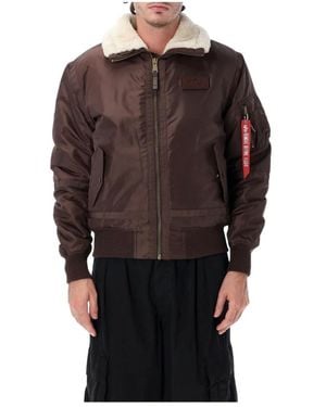 Alpha Industries Bomber Jackets - Marron
