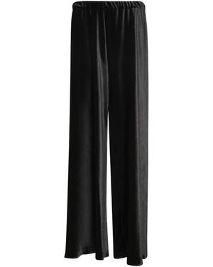 Blanca Vita Trousers > wide trousers - Noir