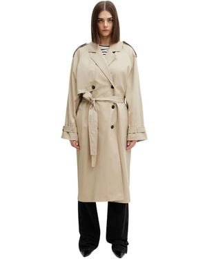 Anine Bing Trench Coats - Neutro