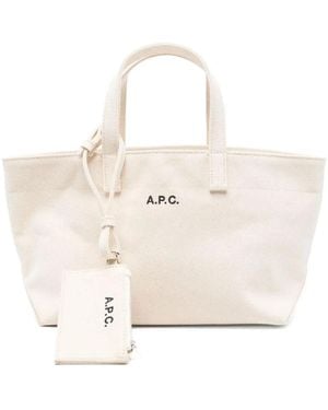 A.P.C. Le Drummer Small Tote - Naturel