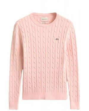 GANT Round-Neck Knitwear - Rosa