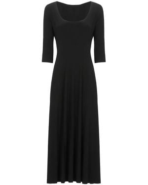 Norma Kamali Midi Dresses - Black