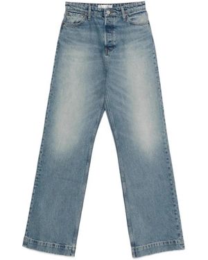 AYA MUSE Straight Fit Jeans - Blue
