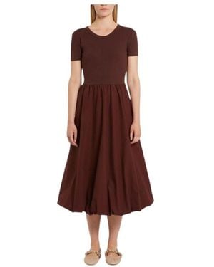Marella Midi Dresses - Marron