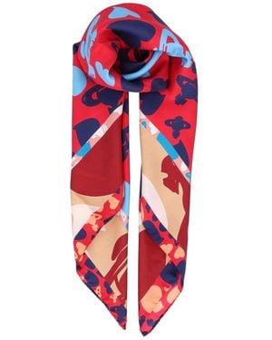 Vivienne Westwood Silky Scarves - Rojo