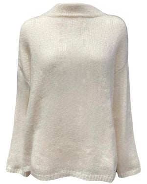 LU REN Cashmere Knitwear - Blanco