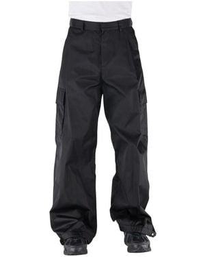 Off-White c/o Virgil Abloh Wide Pants - Black