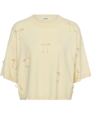 Soaked In Luxury Round-Neck Knitwear - Neutro